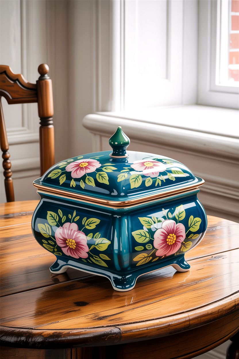 Ceramic Jewelry Box - 30 bedroom jewelry boxes