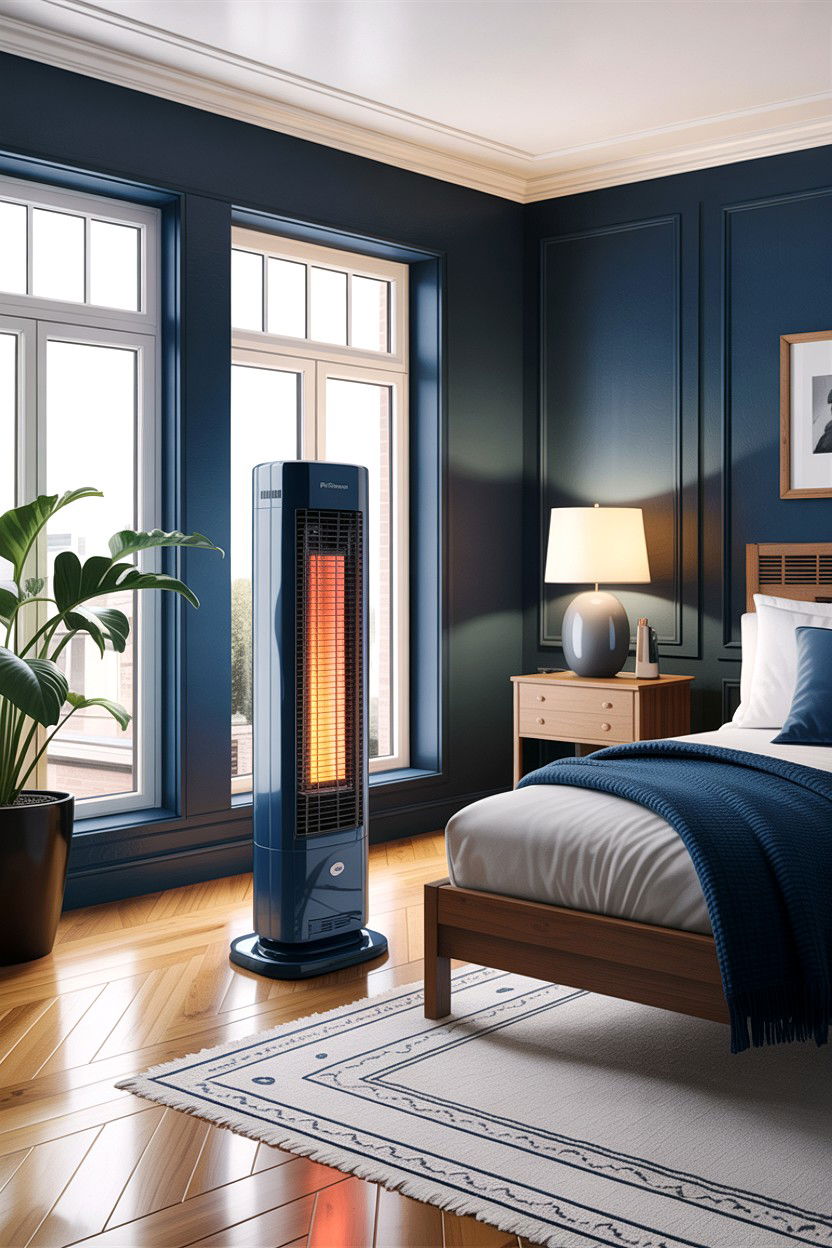 Ceramic Tower Heater - 30 bedroom heaters