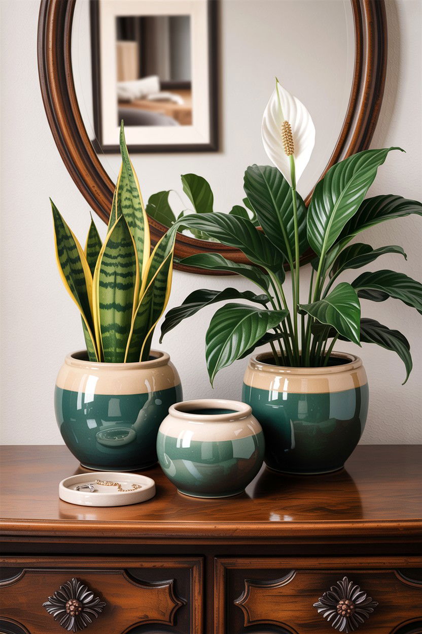 Ceramic pots for bedroom - 30 bedroom planters
