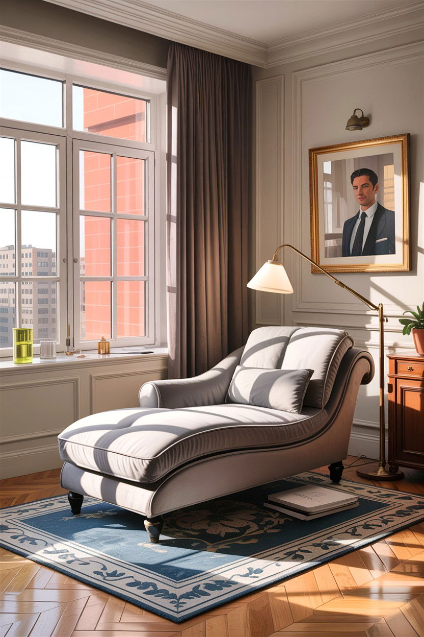 Chaise Lounge Sofa - 30 living room couch ideas