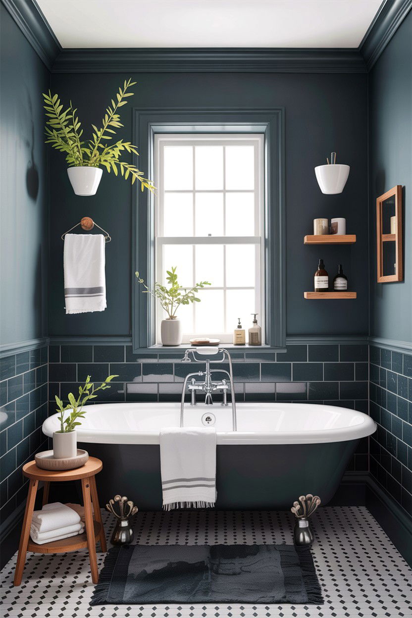 Charcoal Gray Bathroom Paint - 30 industrial bathroom ideas