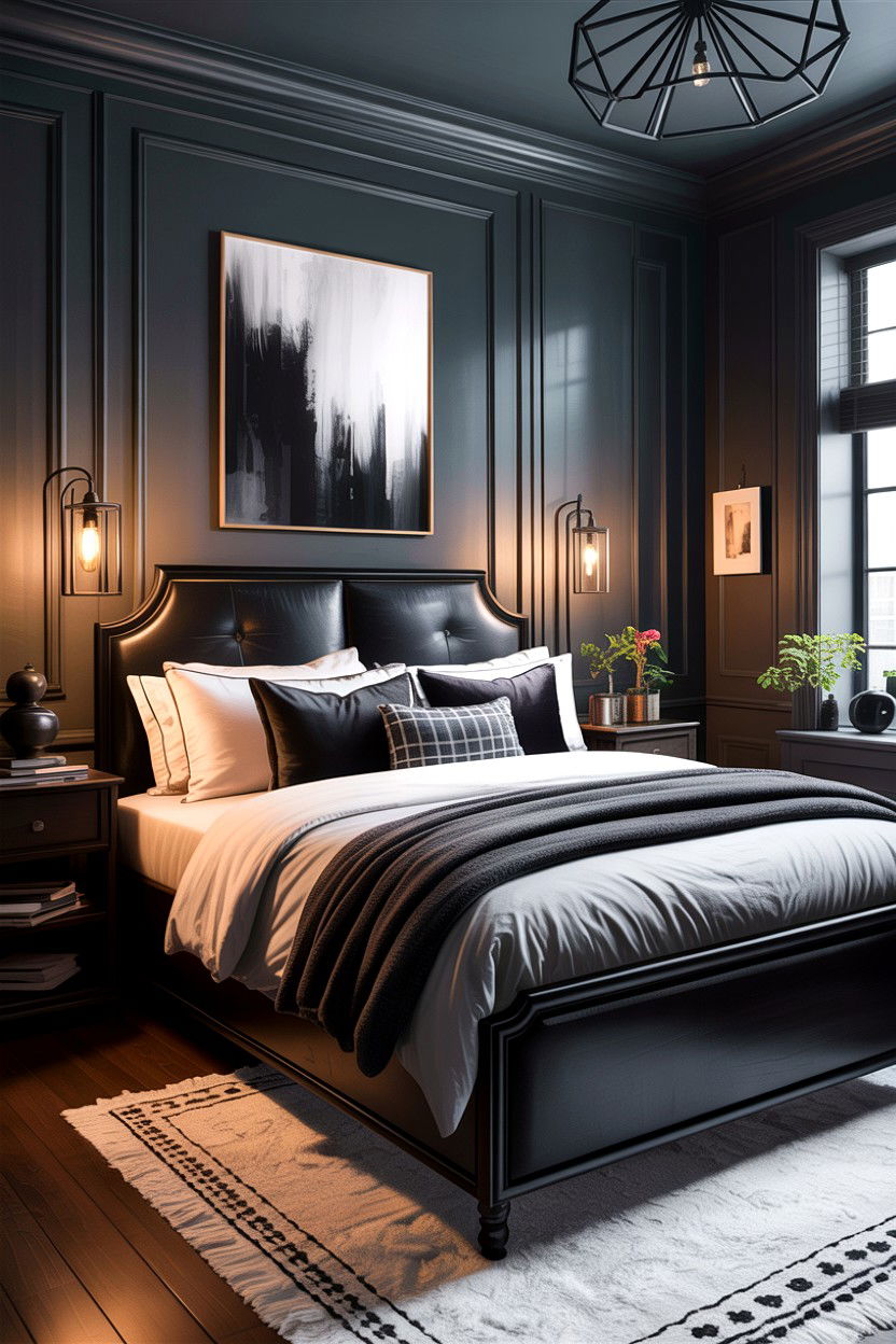 30 Moody Charcoal Bedroom Ideas for Modern Interiors