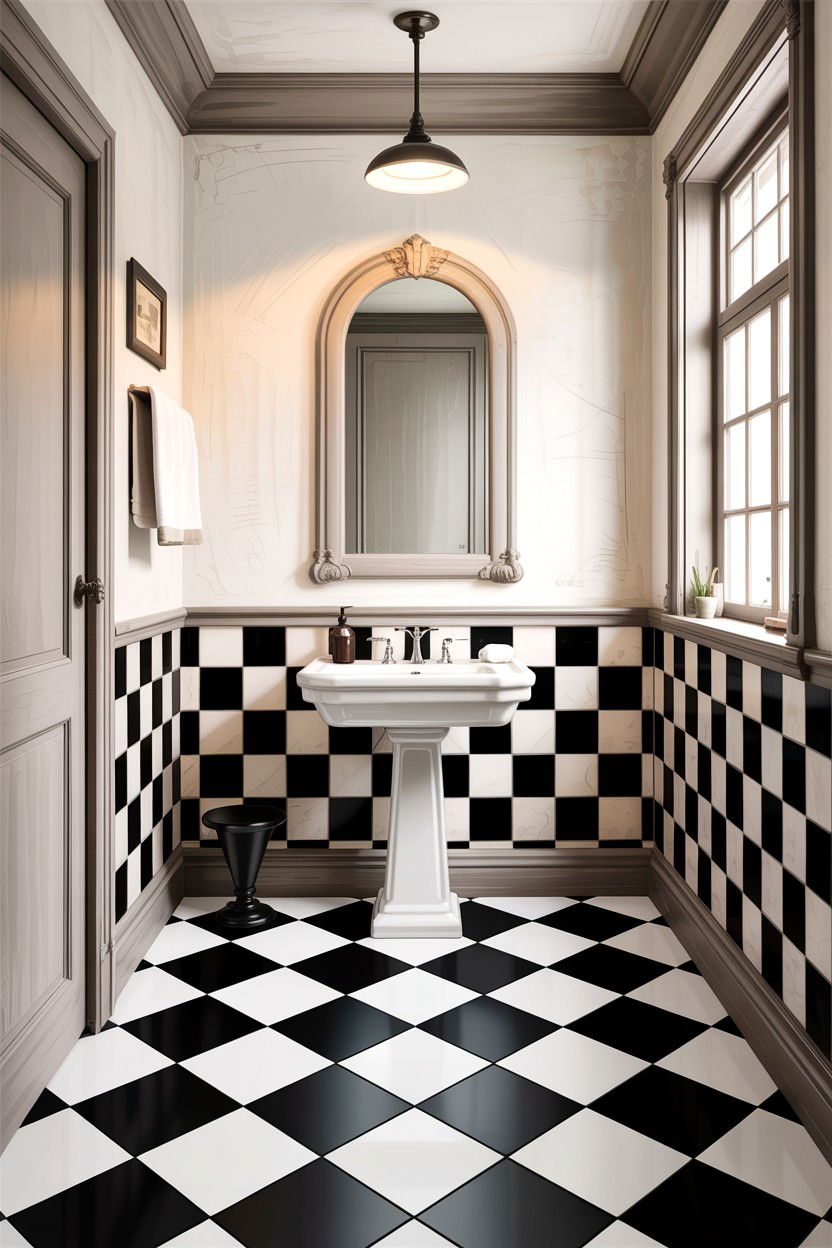 30 Bold High Contrast Bathroom Ideas for Modern Homes