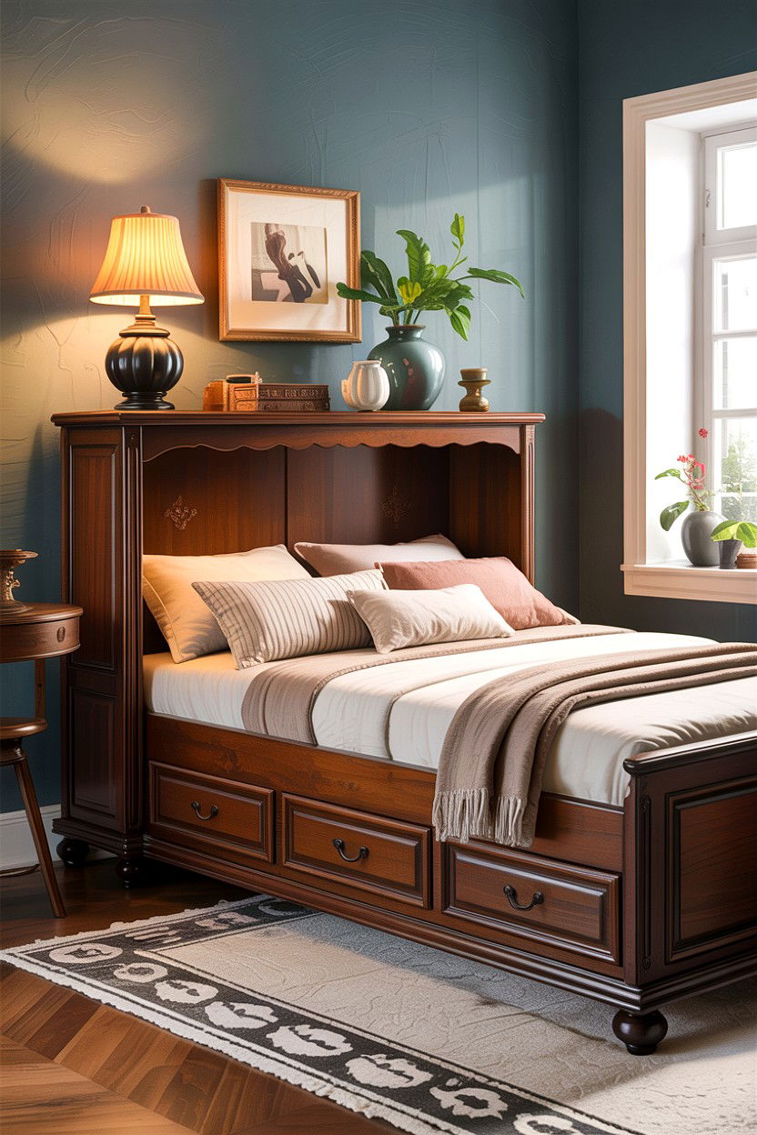 Chest Bed With Storage - 30 bedroom hidden bed ideas