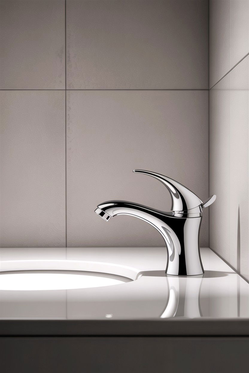 Chrome Bathroom Faucet - 30 chrome bathroom ideas