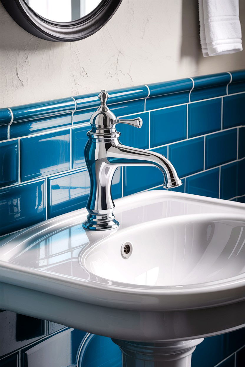 Chrome basin tap - 30 Hansgrohe bathroom ideas