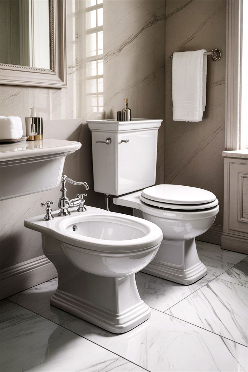 Chrome bidet faucet - 30 chrome faucet ideas