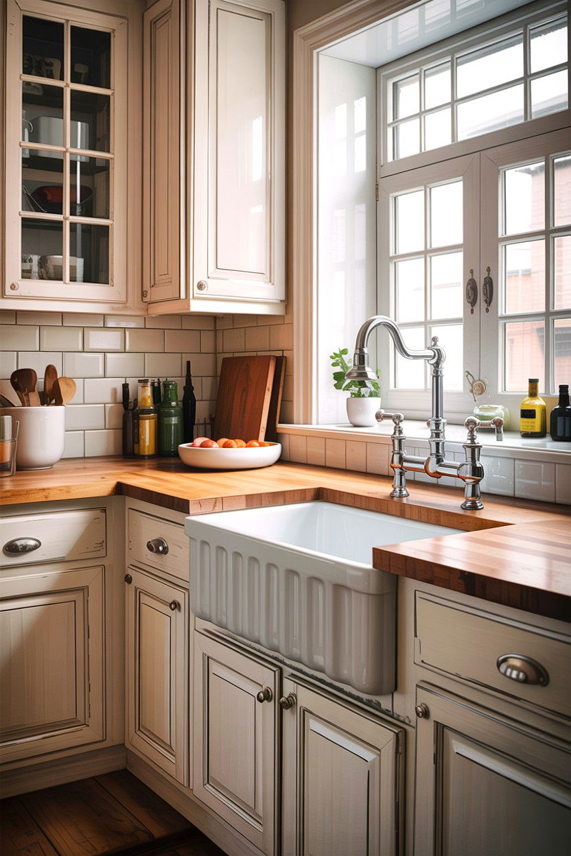 Chrome bridge kitchen faucet - 30 chrome faucet ideas