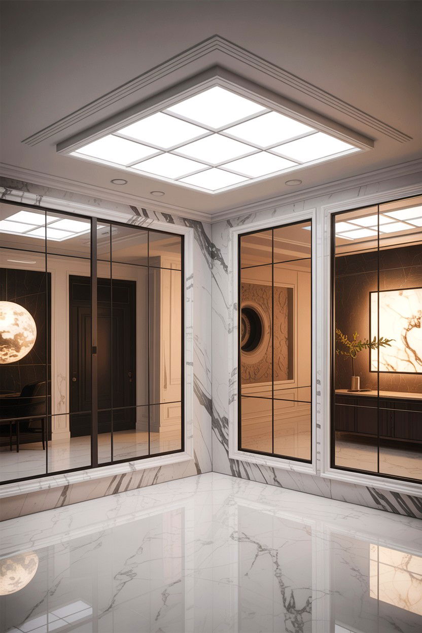 Circadian Lighting System - 30 bathroom automation ideas