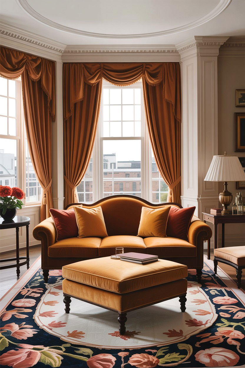 Classic Federal lounge - 30 living room Federal furniture ideas