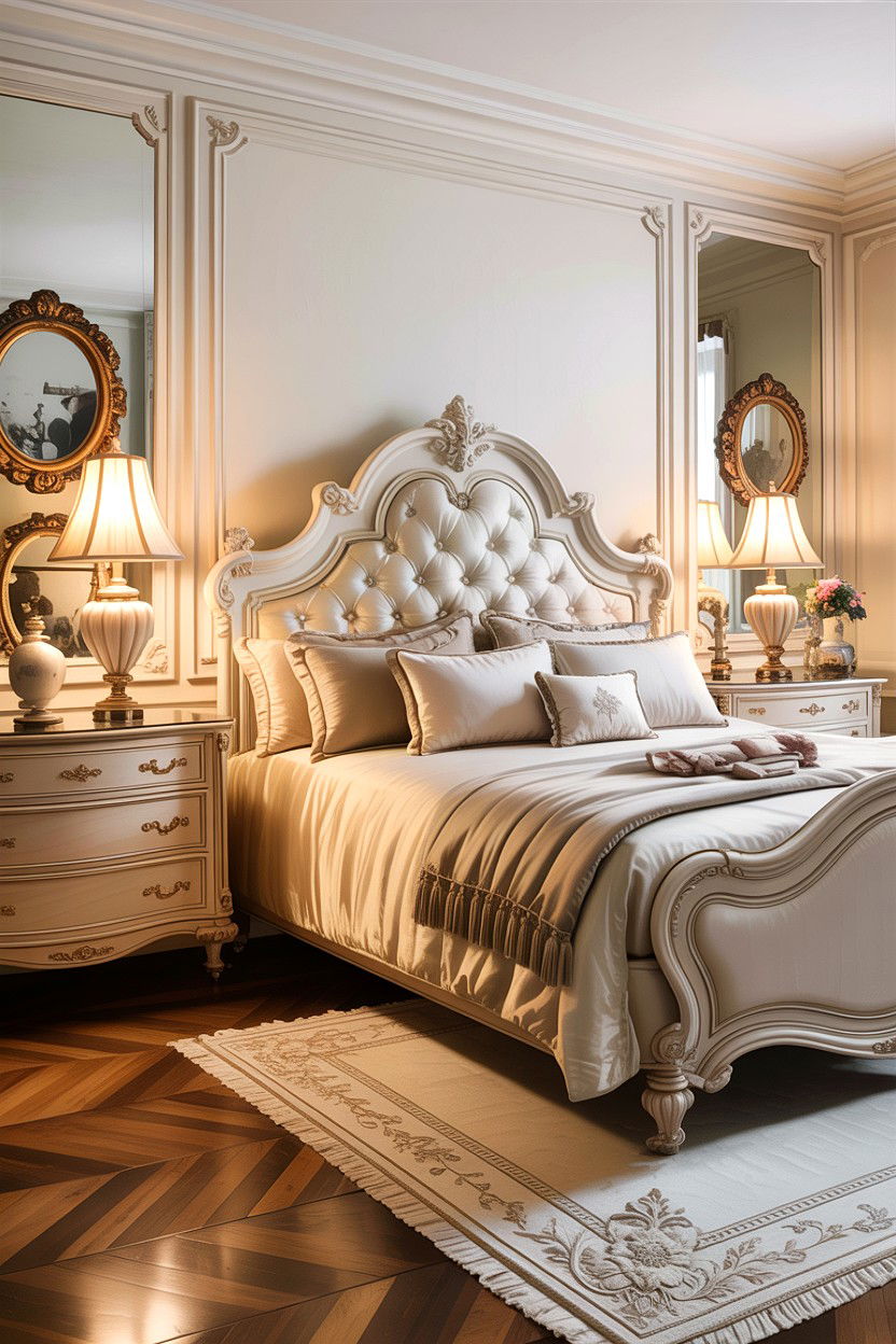 Classic Ivory Bedroom Suite - 30 ivory bedroom ideas