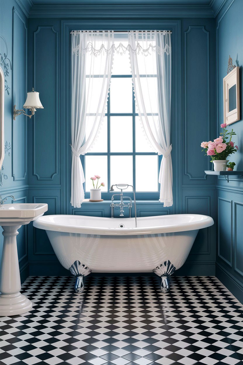 Clawfoot Bathtub - 30 freestanding tub ideas