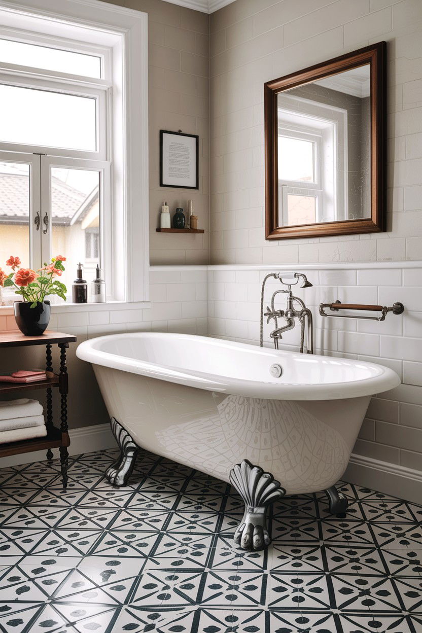 Clawfoot Tub - 30 contractor bathroom ideas