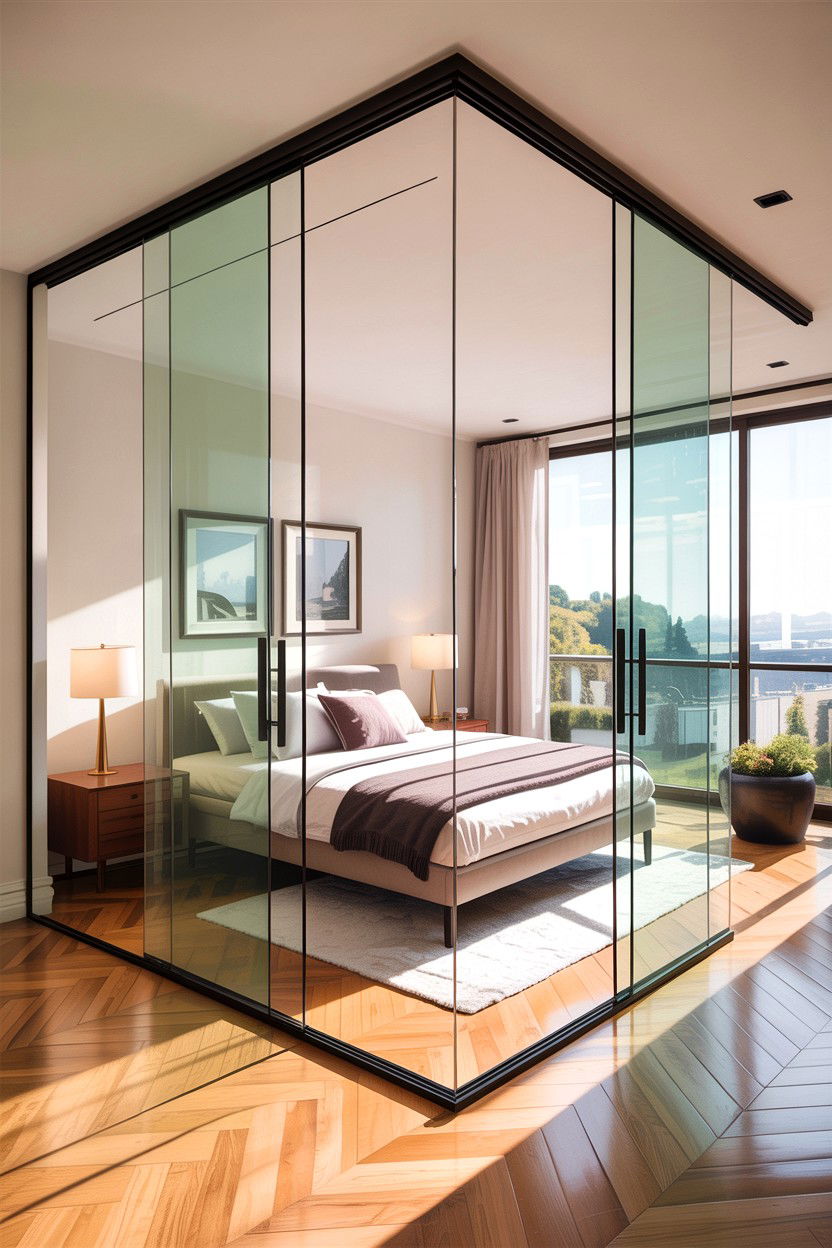 Clear Glass Door Bedroom - 30 bedroom glass doors