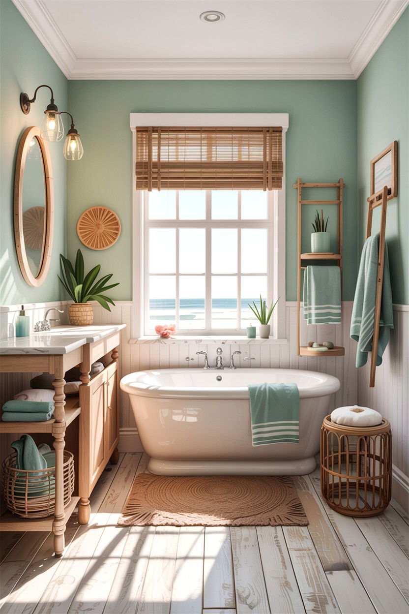 Coastal Bathroom - 30 interior designer bathroom ideas