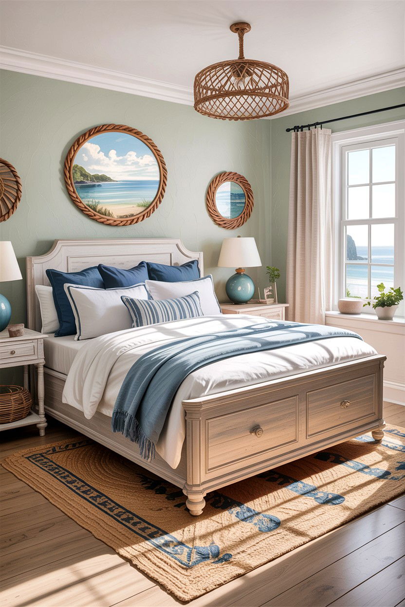 Coastal Bedroom - 30 bedroom designs