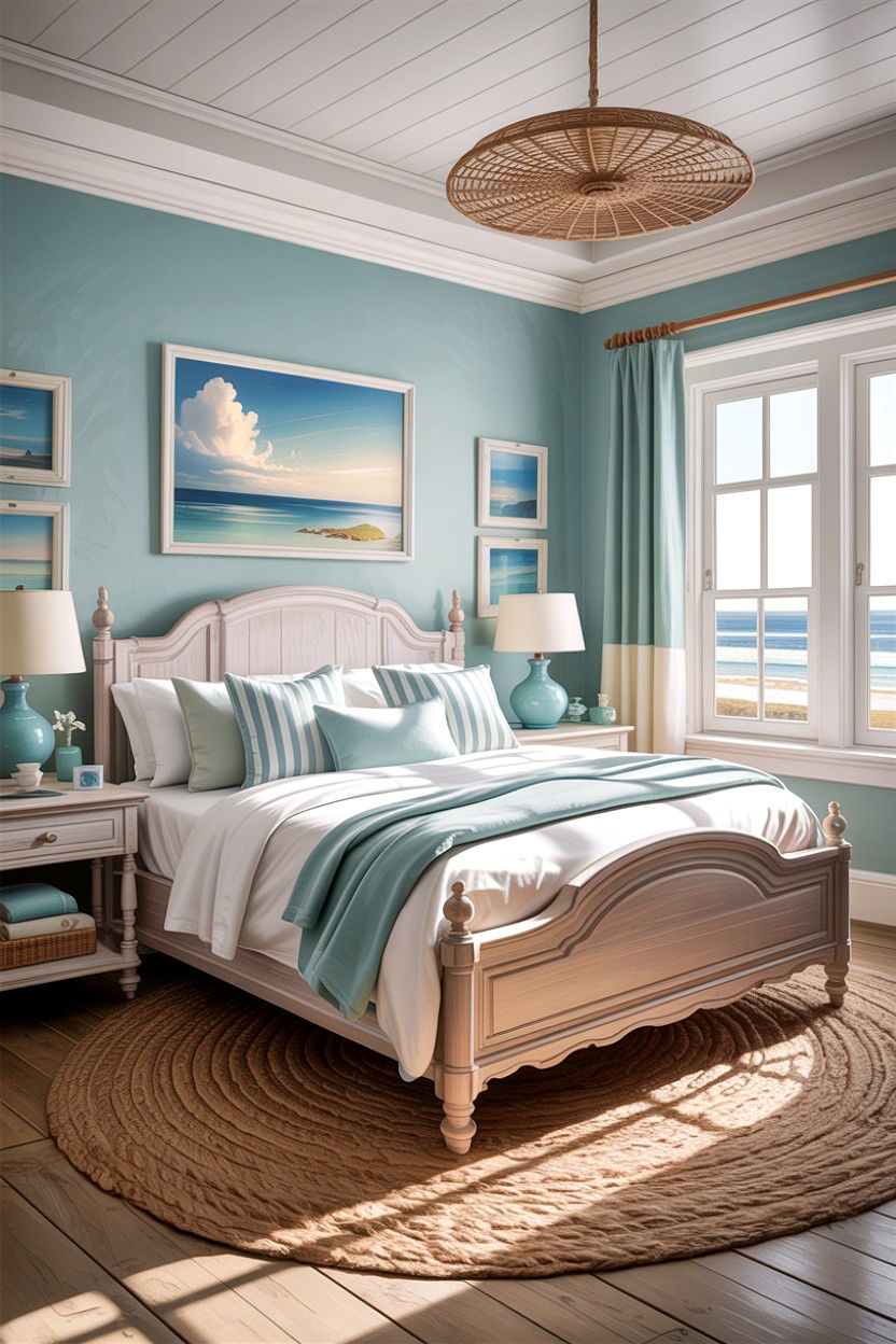 Coastal Bedroom - 30 bedroom styling ideas