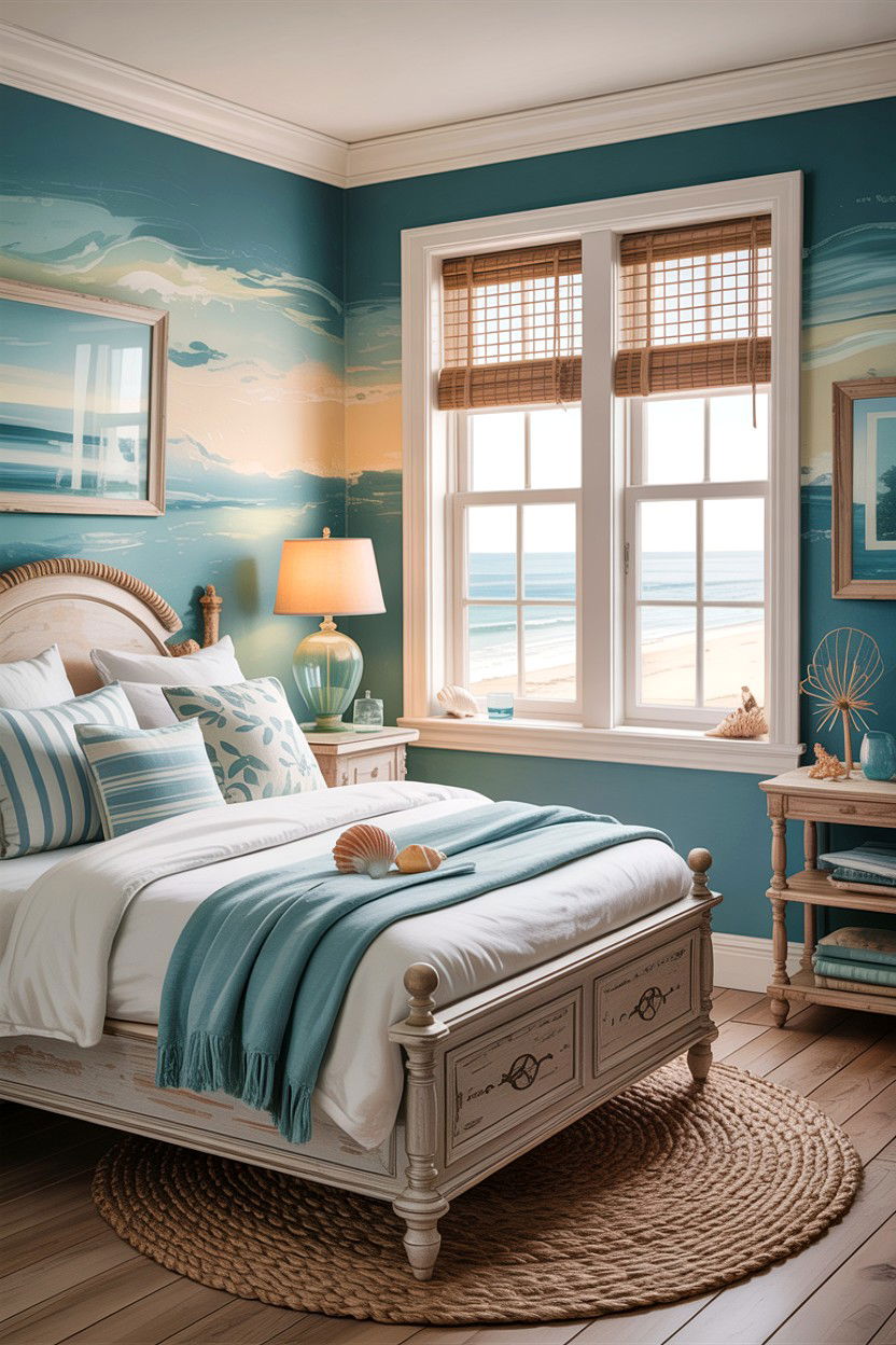 Coastal Bedroom Window - 30 bedroom picture windows