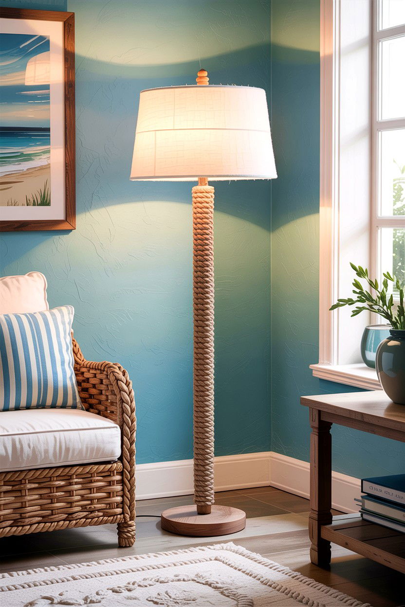 Coastal Floor Lamp - 30 bedroom floor lamps