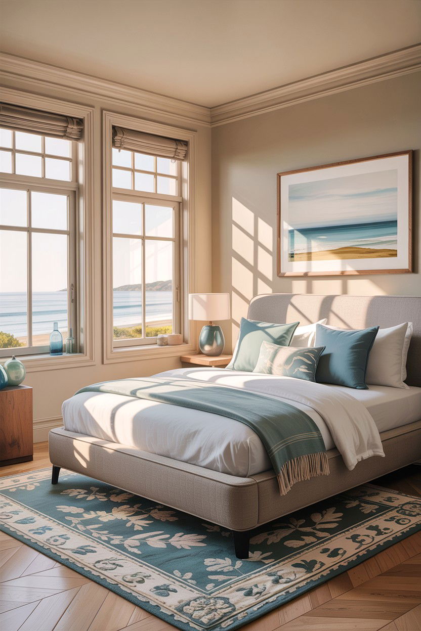 Coastal Modern Bedroom - 30 California casual bedroom ideas