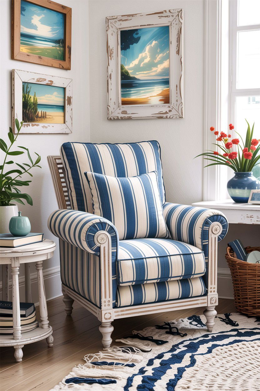 Coastal accent chair - 30 living room accent chairs