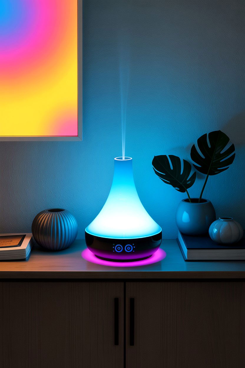 Color Changing Led Diffuser - 30 living room diffusers