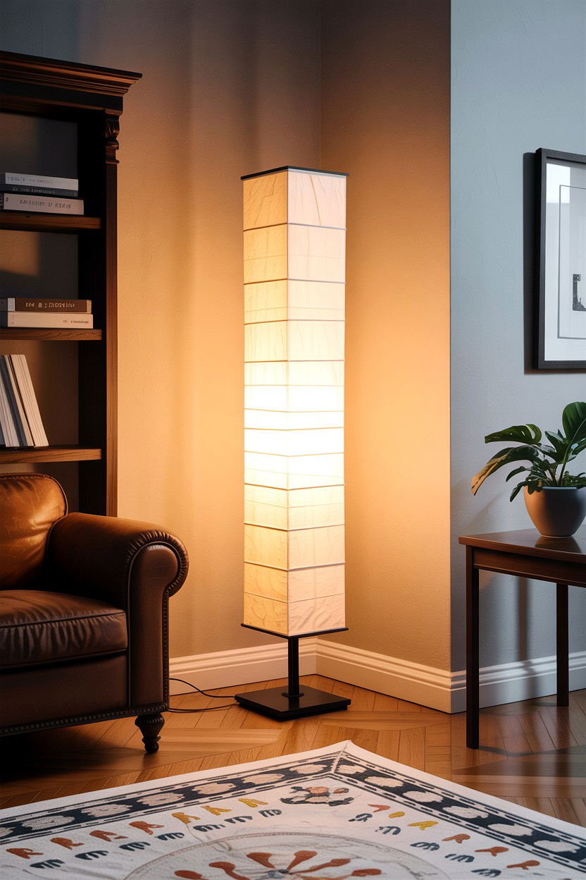 Column Floor Lamp - 30 bedroom floor lamps