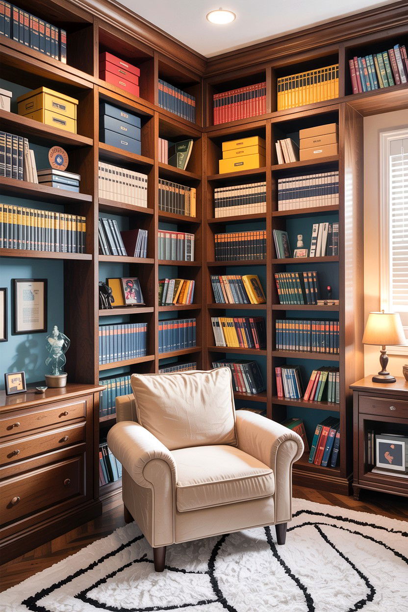 Comic book storage - 30 comic book bedroom ideas