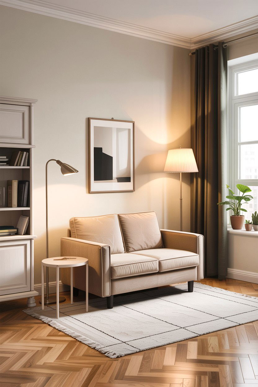 Compact Loveseat Sofa Set - 30 affordable living room sets