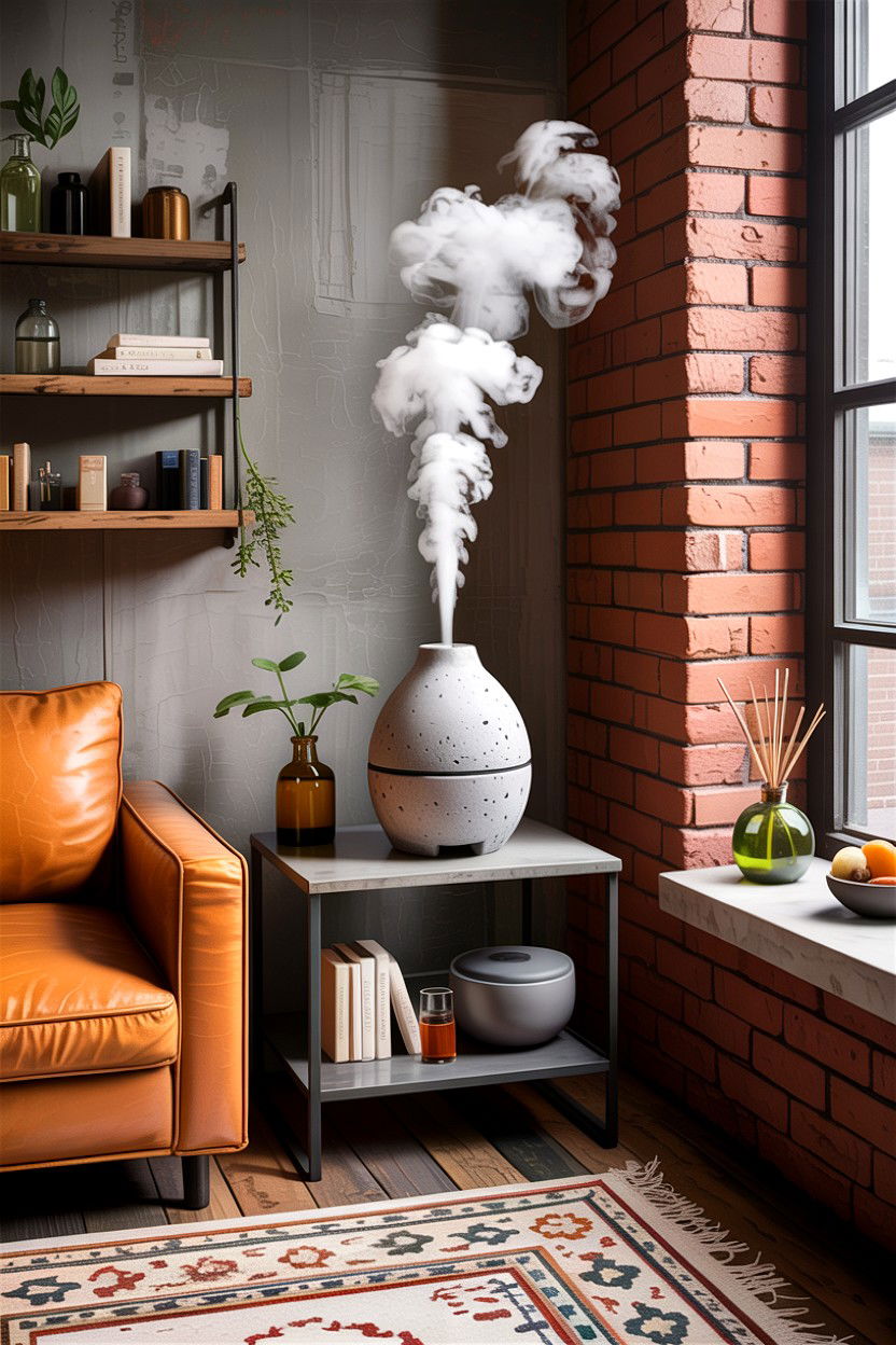 Concrete Aromatherapy Diffuser - 30 living room diffusers