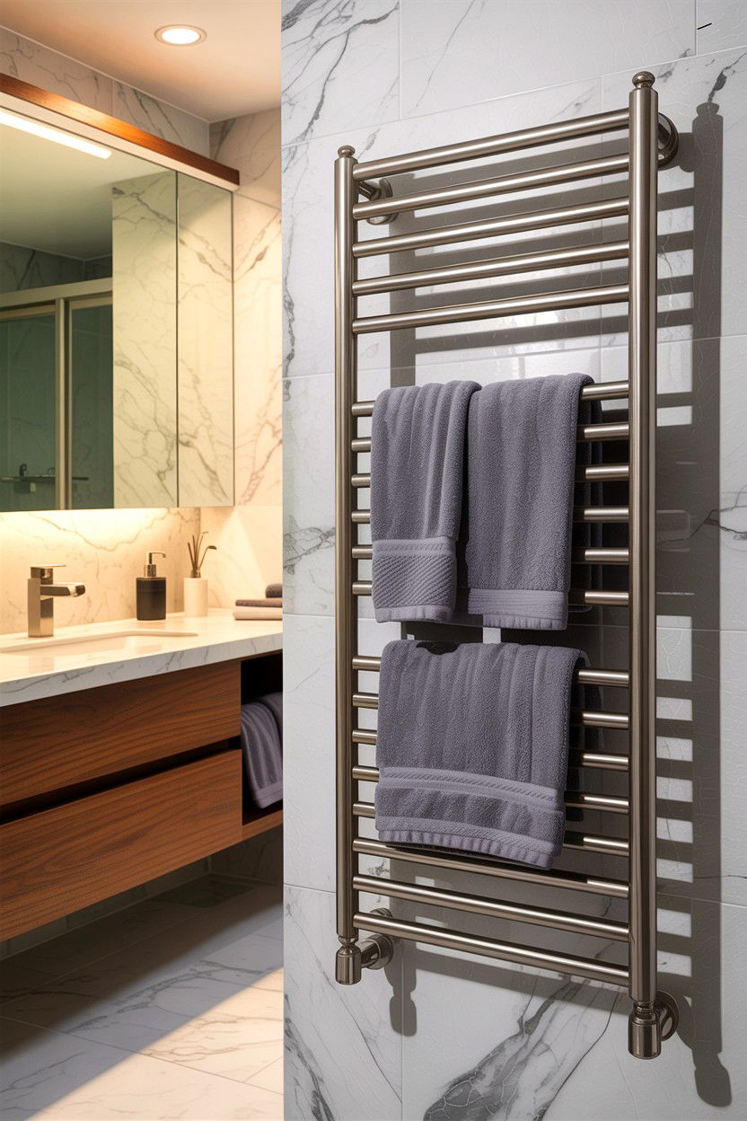 Condo bathroom towel rack - 30 condo bathroom ideas