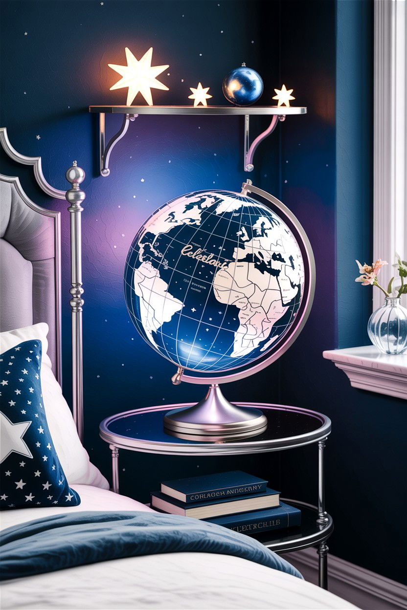 Constellation Globe Night Light - 30 bedroom globes