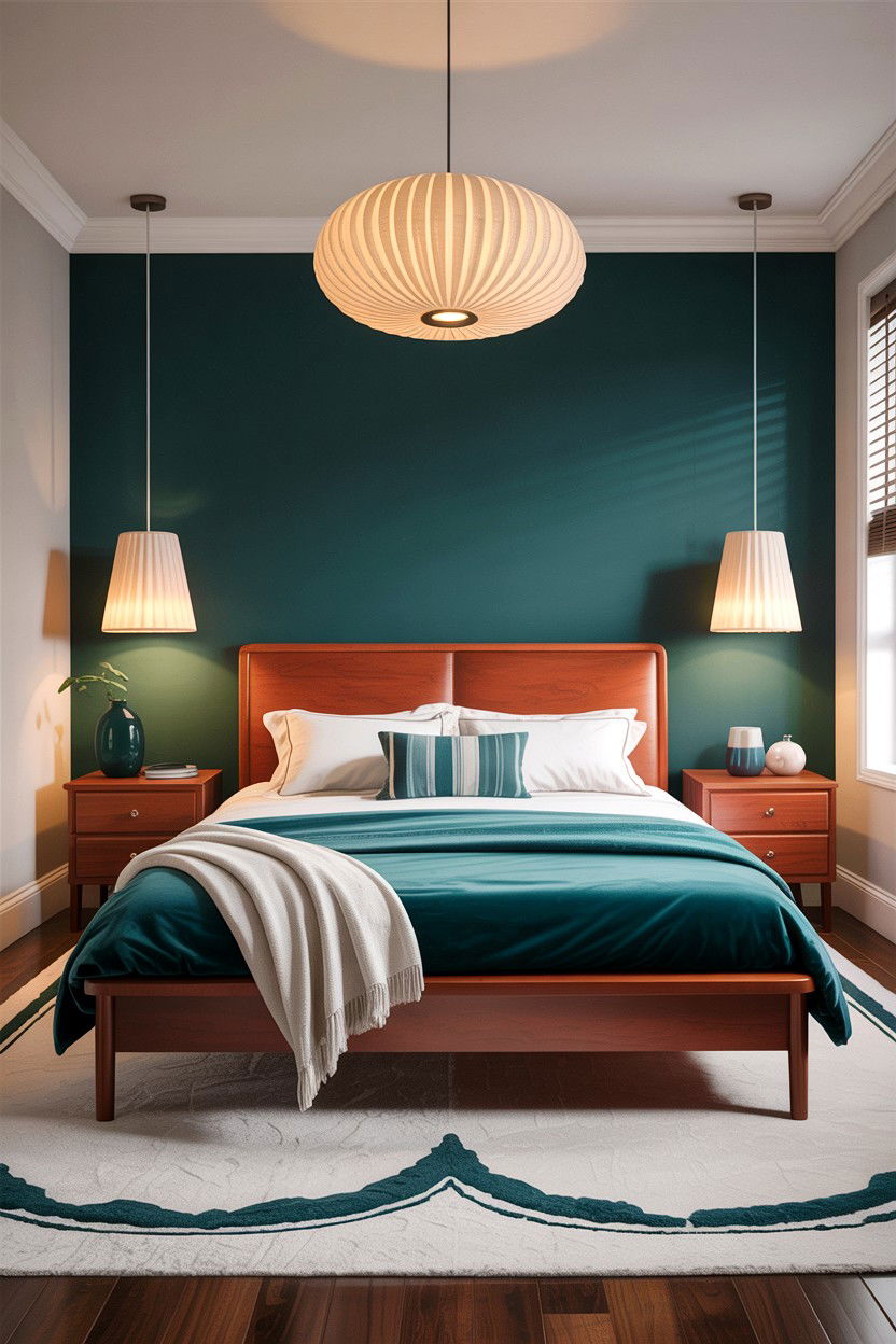 Contemporary Cherry Wood Bedroom - 30 bedroom cherry furniture ideas