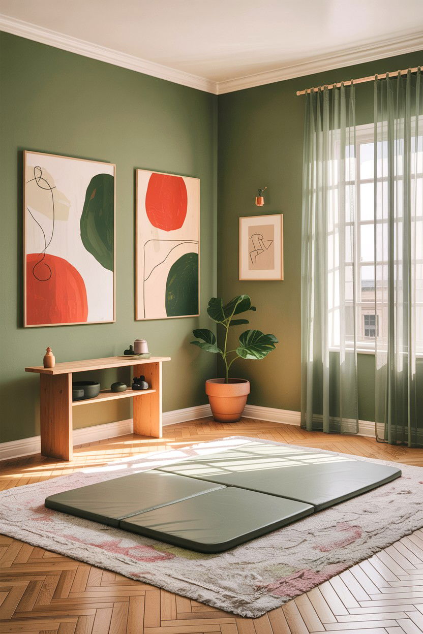 Contemporary Dance Room - 30 dance bedroom ideas