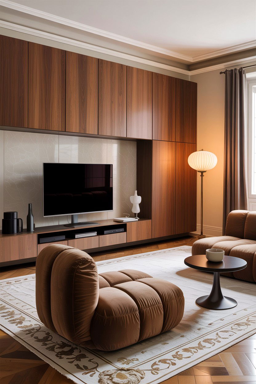 Contemporary Italian living room - 30 Italian living room ideas