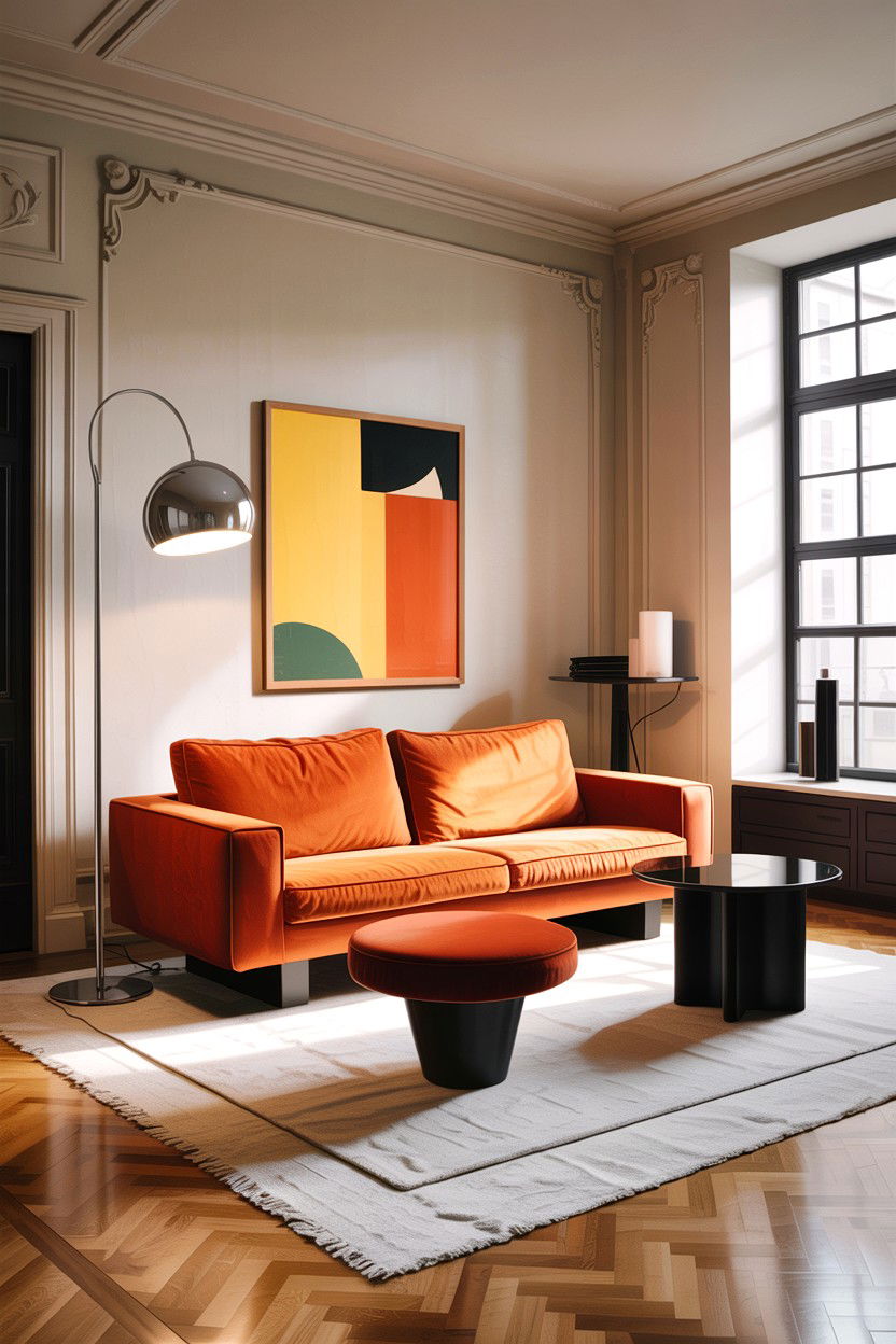 Contemporary living room furniture - 30 apartment living room ideas