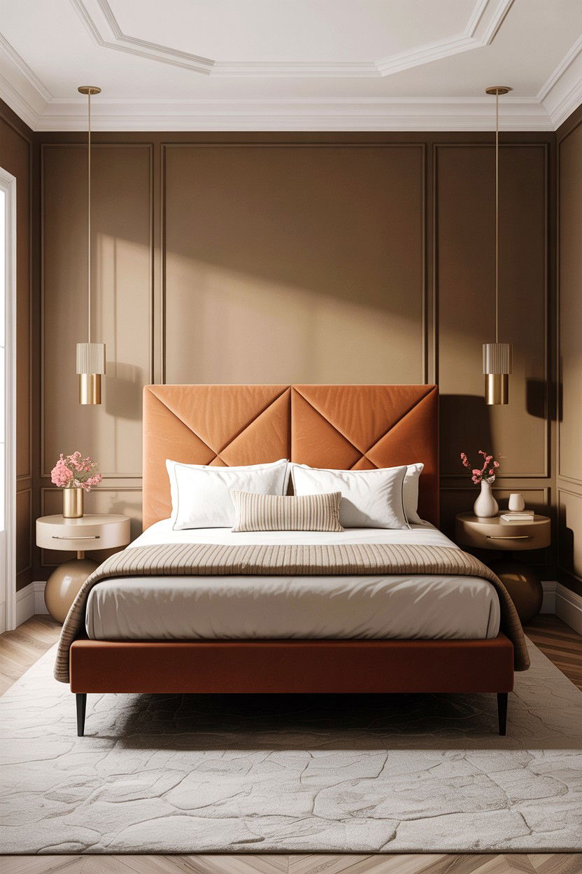 Contemporary tan bedroom - 30 warm tan bedroom ideas