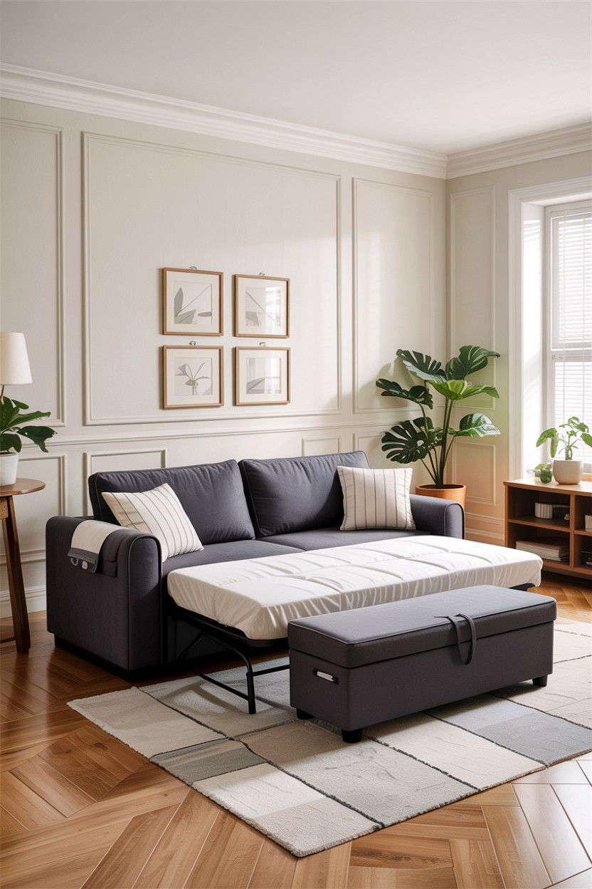 Convertible Sleeper Sofa Set - 30 affordable living room sets