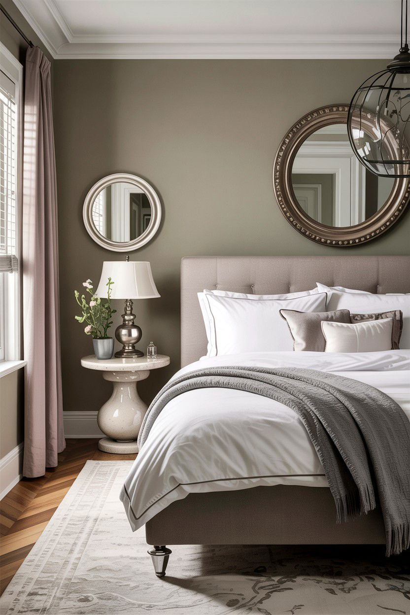 Cool Greige Bedroom - 30 greige bedroom ideas