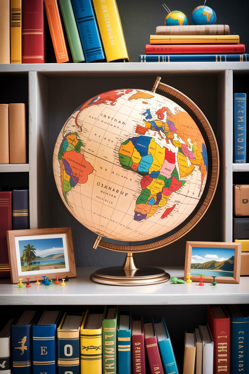 Cork travel globe - 30 living room globes