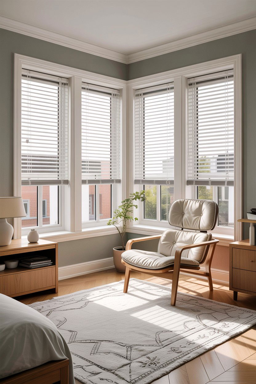 Corner Bedroom Window - 30 bedroom picture windows