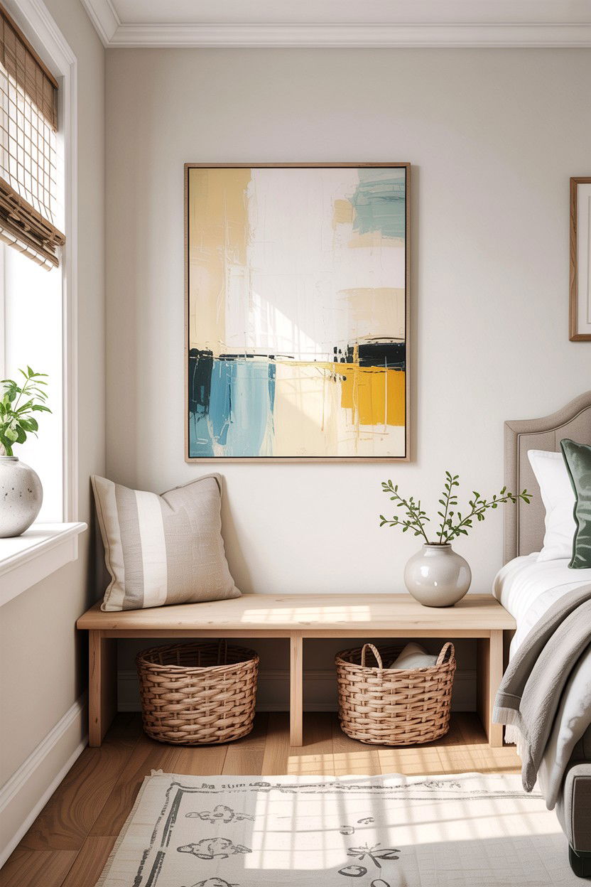 Corner Bench Bedroom - 30 bedroom nook ideas