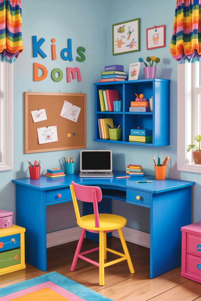 Corner Desk For Kids Room - 30 bedroom corner desk ideas