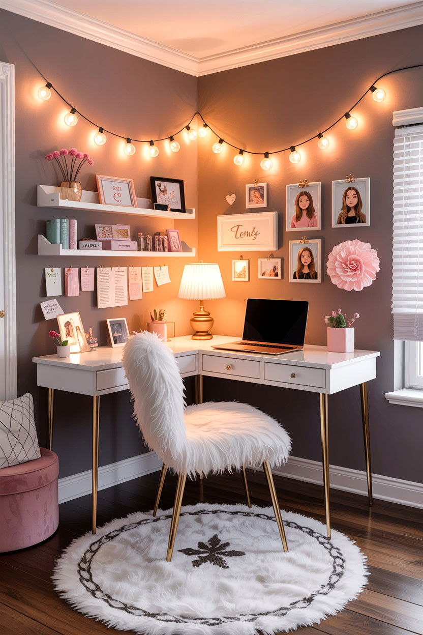 Corner Desk For Teenage Girl - 30 bedroom corner desk ideas