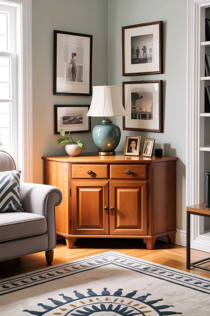 Corner Living Room Credenza - 30 living room credenza ideas