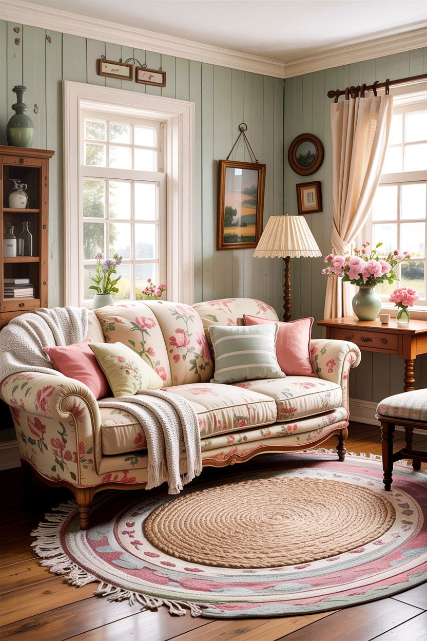 Cottage Living Room - 30 easy living room ideas