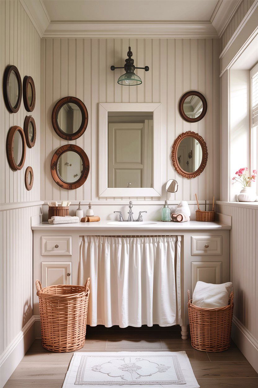 Cottage Style Bathroom - 30 country bathroom ideas