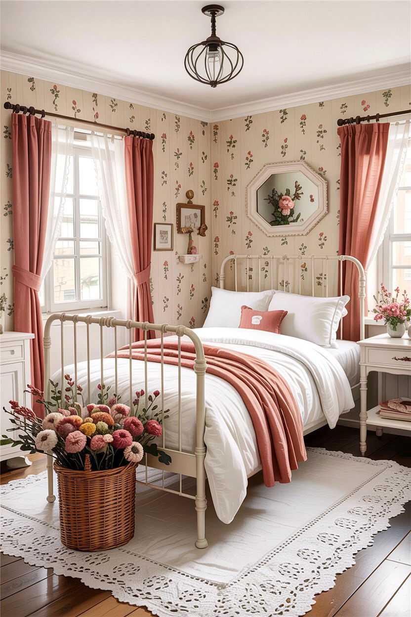 Cottagecore Bedroom - 30 bedroom vision boards