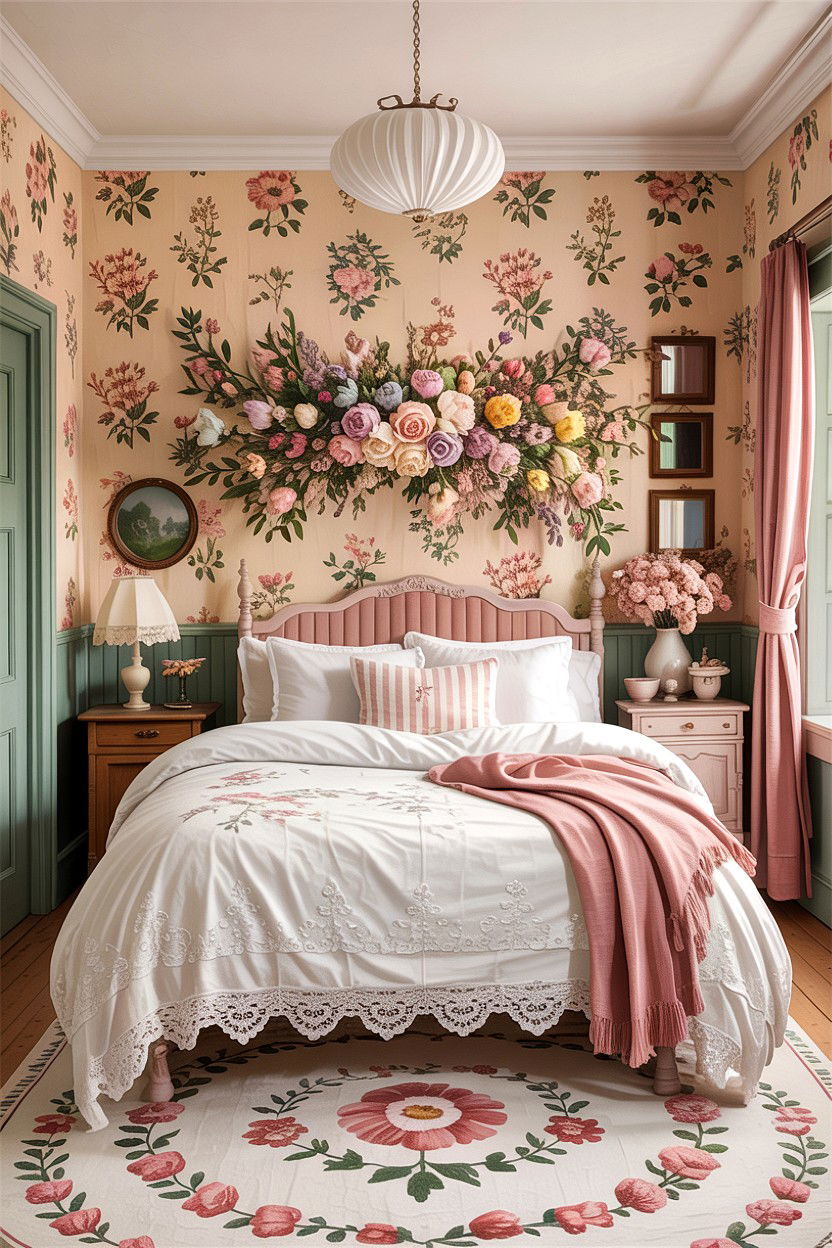 Cottagecore Bedroom - 30 bedroom aesthetic ideas