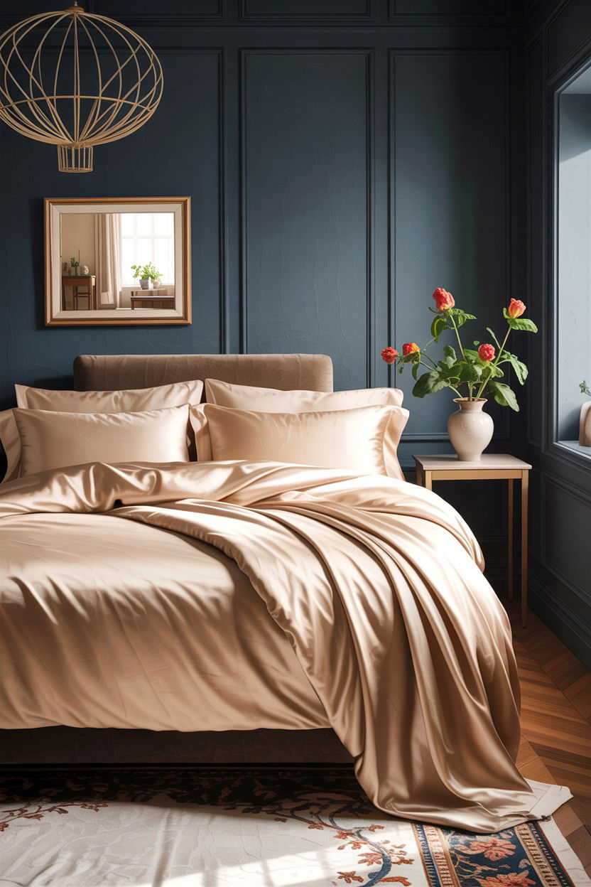 Cotton sateen bedding - 30 cotton bedroom ideas